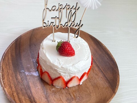1歳お誕生日♡スマッシュケーキ